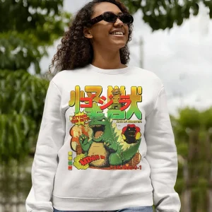 King Monster Beam Funny Kawaii Japanese Sweatshirt