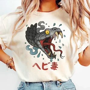 Snake Venom Japanese Ukiyo-E Shirt T-Shirt