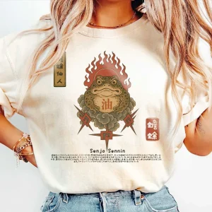 Sannin Toad Yokai Ukiyo-E Japanese T-Shirt
