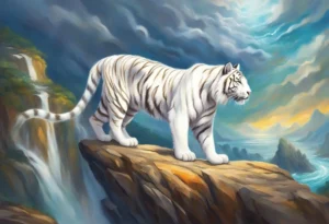 Byakko Tiger_ The Legendary White Guardian of Japanese Mythology