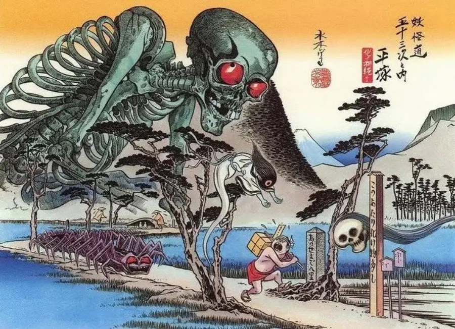 Gashadokuro_ The Terrifying Giant Skeleton of Japanese Folklore 2025