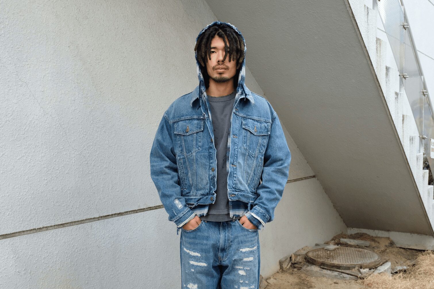 Japanese department store storefront selling youth fashion brands